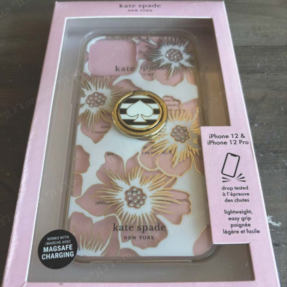 ♠ KATE SPADE ♠ Protective Case with Ring Stand iPhone 12 / iPhone 12 PRO